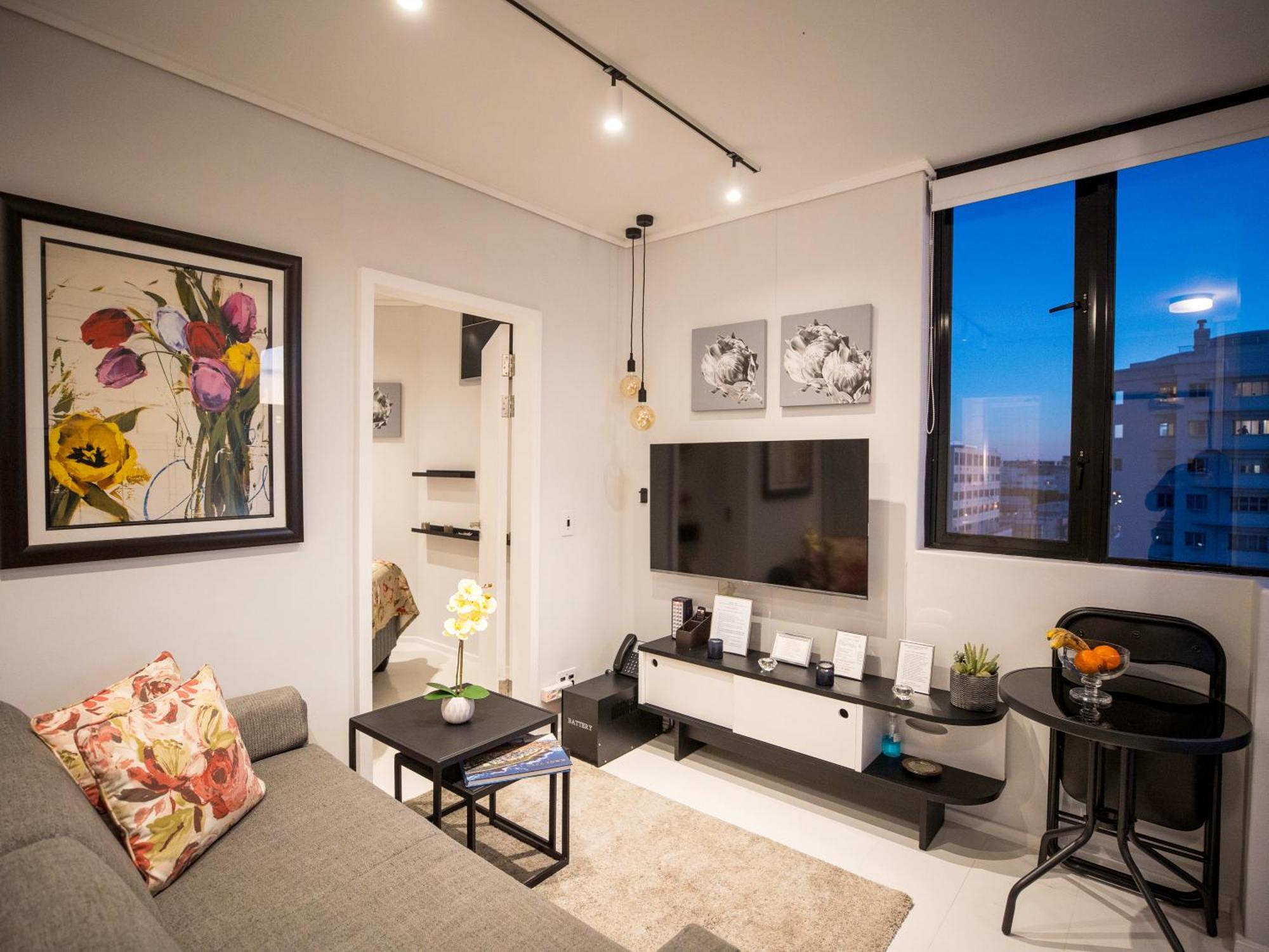 Flamingo Sea Point Sea View Luxury Best Position 1 Bedroom Apartment Queen Size Bed & Inverter For Tv Cape Town Exterior foto